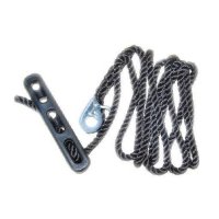 Швартовочная верёвка с резиновым амортизатором