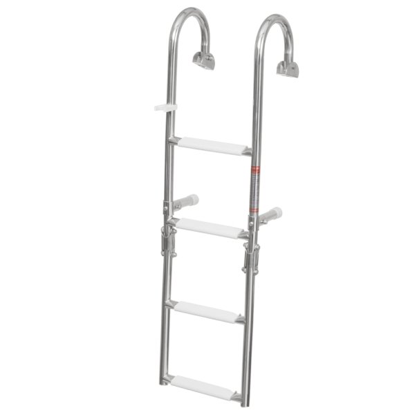 Лестница AquaLand 2+2 складная нержавейка (1101051)