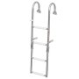 Лестница AquaLand 2+2 складная нержавейка (1101051)
