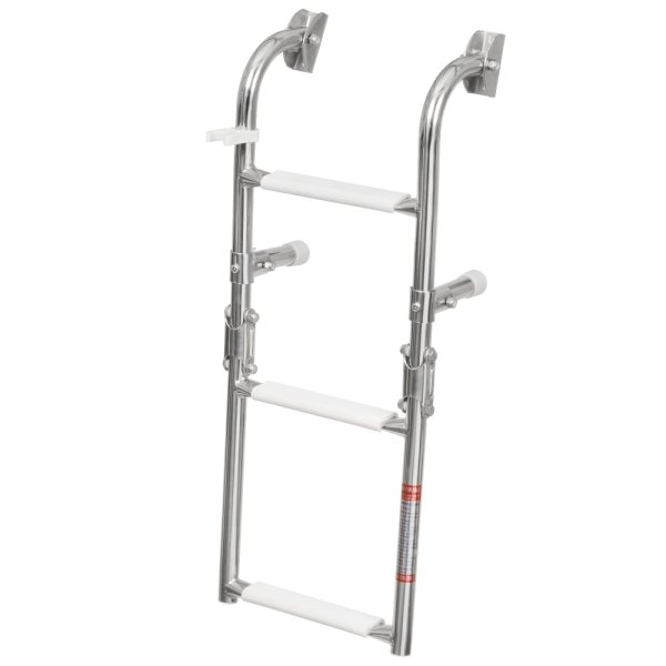 Лестница AquaLand складная 1+2 ступени нержавейка (1103030)