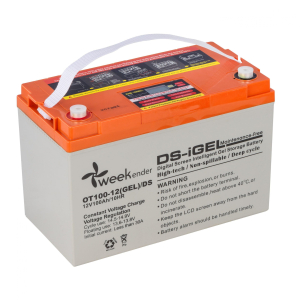 Аккумулятор гелевый Weekender DS 100Ah 12V с дисплеем