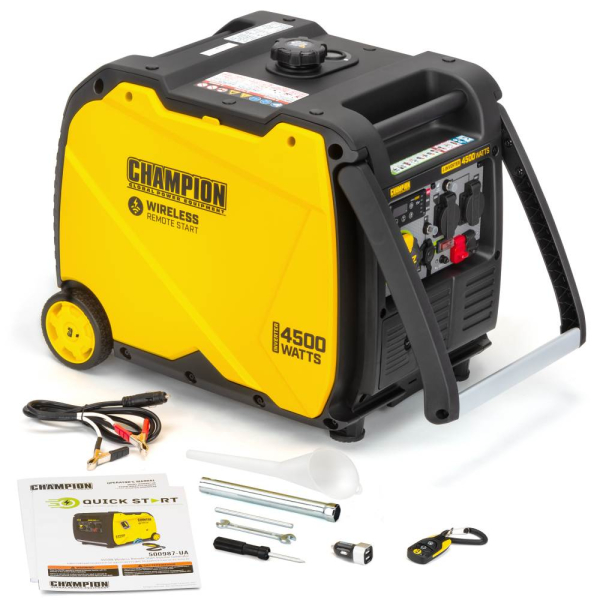 Інверторний генератор Champion 500987-UA 4.5 кВт