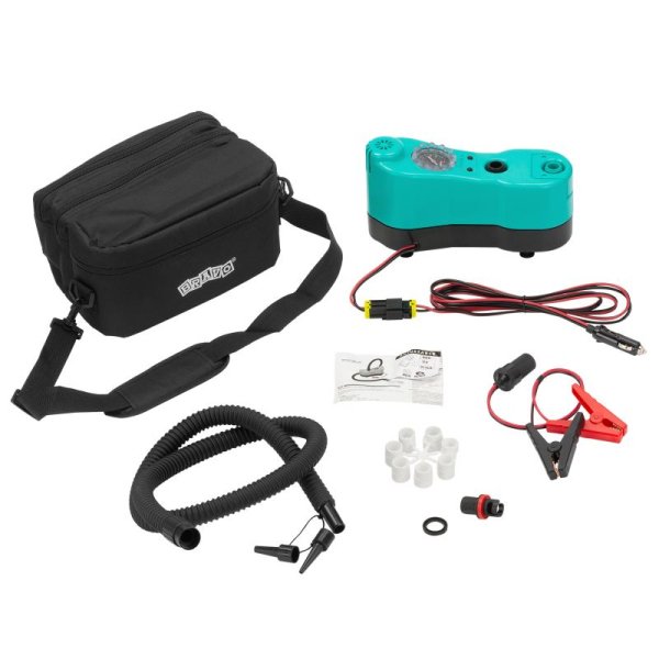 Насос човновий Bravo BTP 12 Manometer 12V 450 л/хв 14.5 PSI двоступеневий