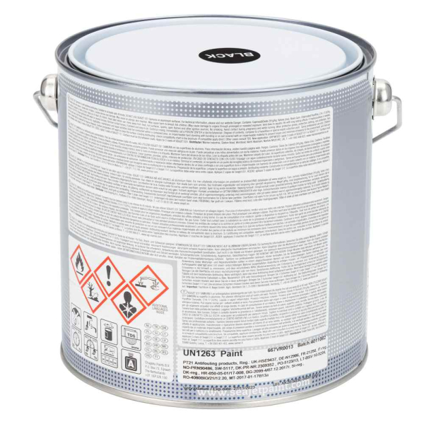 Необрастайка с самополировкой чёрная Seajet 031 Samurai 2.5 л