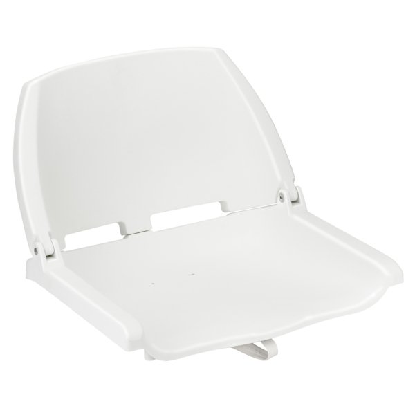 Сидіння пластикове складане біле (75110W)