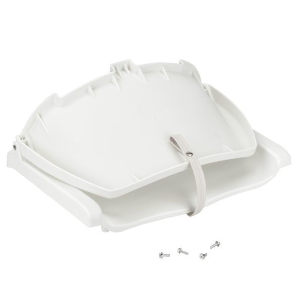 Сидіння пластикове складане біле (75110W)