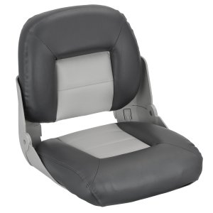 Сидіння складане Cruistyle низька спинка (75114GC) сіро/вугільне