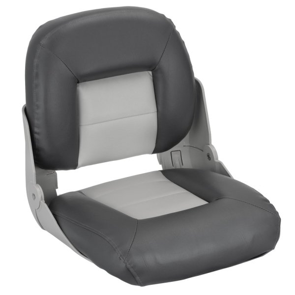 Сидіння складане Cruistyle низька спинка (75114GC) сіро/вугільне