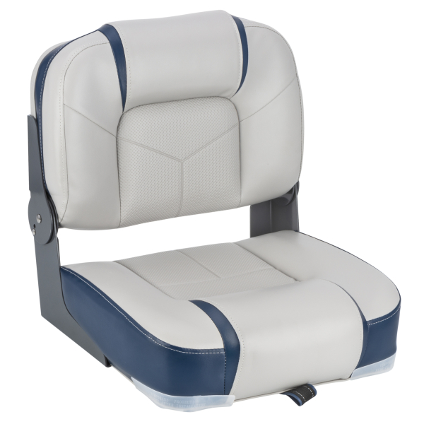 Сиденье Bass Boat Center Seat серо-синее (75246GN)