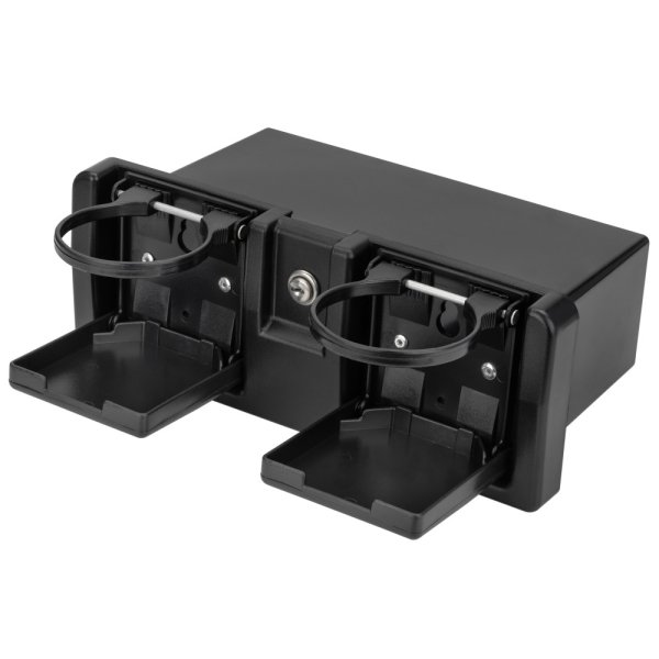 Ящик аксессуарный со стаканодержателем чёрный C12201