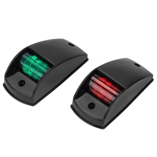 Боковые навигационные огни C91001LED чёрный корпус