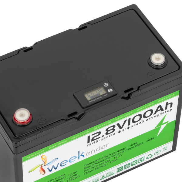 Литий-феррумный аккумулятор 12V 100AЧ LiFePO4 Fisher