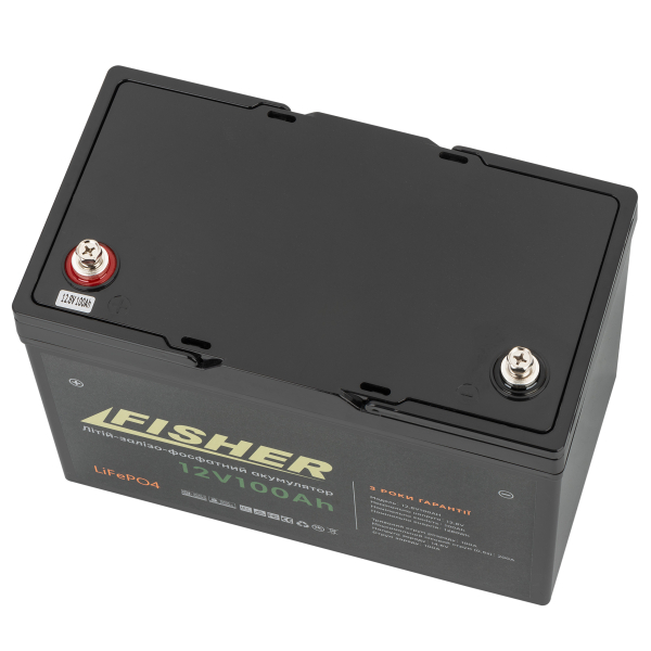 Акумулятор Fisher LiFePO4 FT12100 12.8 V 100 Ah