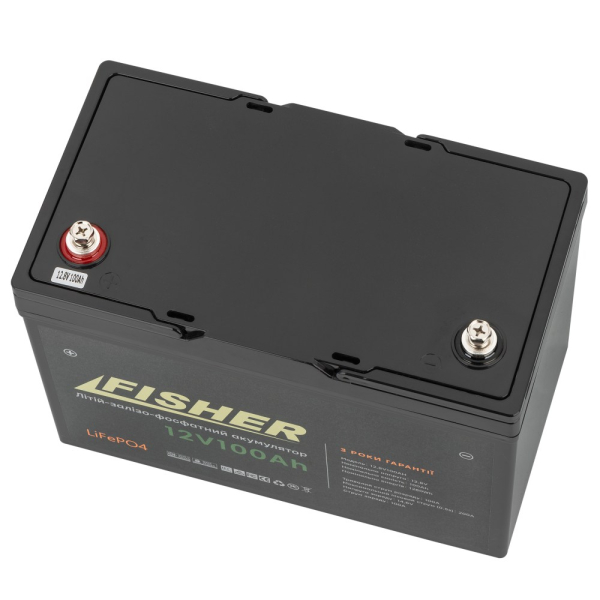 Акумулятор Fisher LiFePO4 FT12100 12.8 V 100 Ah