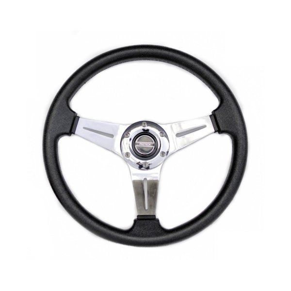 Рульове колесо Pretech 35 см, спиці срібло (HD-5125D silver)