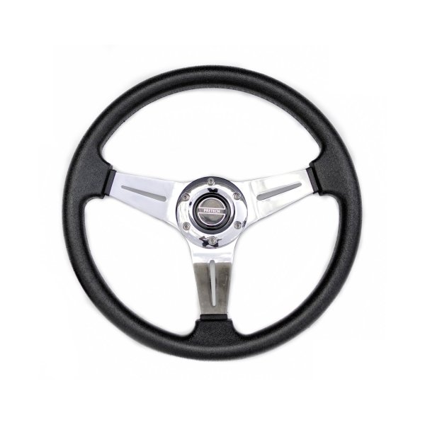Рулевое колесо Pretech 35 см, спицы серебро (HD-5125D silver)