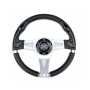 Рульове колесо Pretech 33 см, PU, чорний, спиці спиці (HD-5181 black)