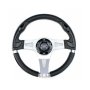 Рульове колесо Pretech 33 см, PU, чорний, спиці спиці (HD-5181 black) Рульове колесо Pretech 33 см, PU, чорний, спиці спиці (HD-5181 black)