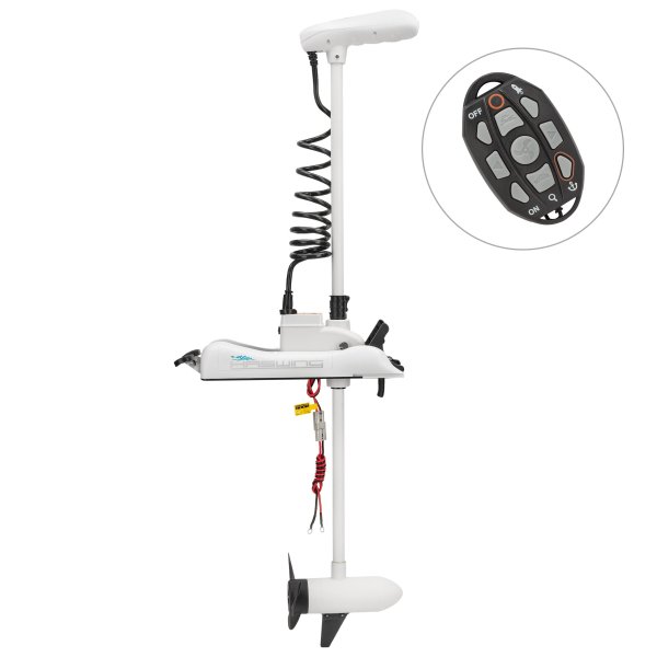 Лодочний електромотор Haswing (Хасвінг) Cayman (Кайман) B GPS 55 Lbs білий