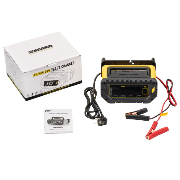 Зарядний пристрій HT-RC C26A 26A 12V/24V для LiFePO4 AGM GEL АКБ