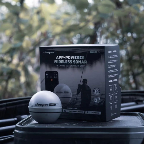 Deeper CHIRP+ 2.0 Wi-Fi+GPS Grey (Діпер Чірп+ 2) бездротовий ехолот Limited Edition (ITGAM1763)