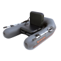 Kolibri K-180F Belly Boat надувная гребная одноместная лодка-плот (плавающее кресло) светло-серый Колибри К-180Ф Белли Бот Аir-deck