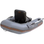 Kolibri K-180F Belly Boat надувная гребная одноместная лодка-плот (плавающее кресло) зелений Колибри К-180Ф Белли Бот Аir-deck
