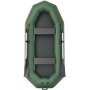 Kolibri К-290Т надувная гребная лодка (Аir-deck) зеленый Колибри К-290T