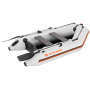 Kolibri КМ-245D надувная моторная лодка (слань-книжка) светло-серый Колибри КМ-245Д