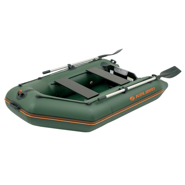 Kolibri KM-245 надувний моторний човен зелений Колібрі КМ-245