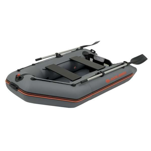 Kolibri KM-245 надувний моторний човен темно-сірий Колібрі КМ-245