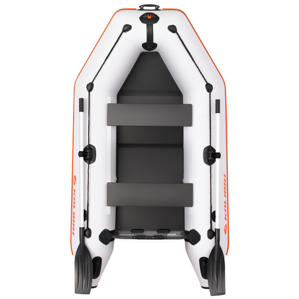 Kolibri КМ-260D надувная моторная лодка (слань-книжка) светло-серый Колибри КМ-260Д