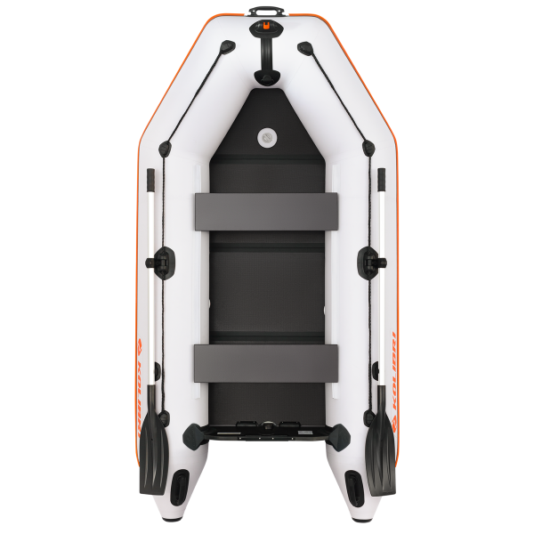 Kolibri КМ-280D надувная моторная лодка (слань-книжка) светло-серый Колибри КМ-280Д