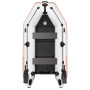 Kolibri КМ-280D надувная моторная лодка (слань-книжка) светло-серый Колибри КМ-280Д