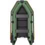 Kolibri КМ-280D надувная моторная лодка (слань-книжка) зеленый Колибри КМ-280Д