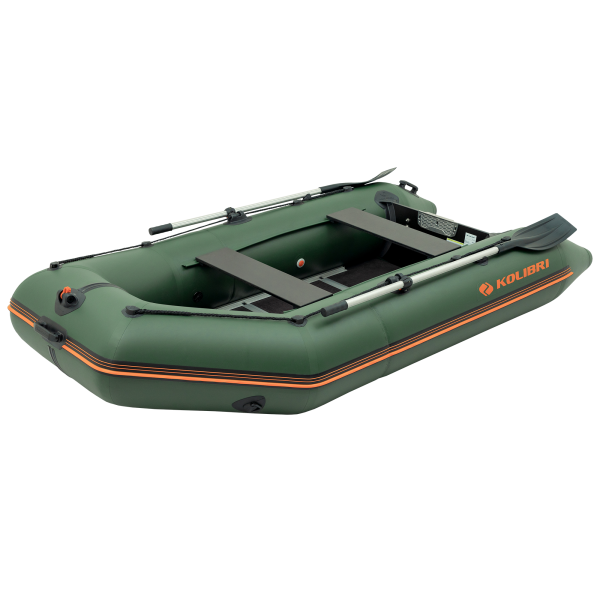 Kolibri KM-300 надувний моторний човен зелений Колібрі КМ-300