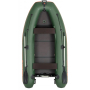 Kolibri КМ-330DL надувная моторная лодка (Аir-deck) зеленый Колибри КМ-330ДЛ