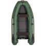 Kolibri KM-330DL надувний моторний човен (Аir-deck) зелений Колібрі КМ-330ДЛ