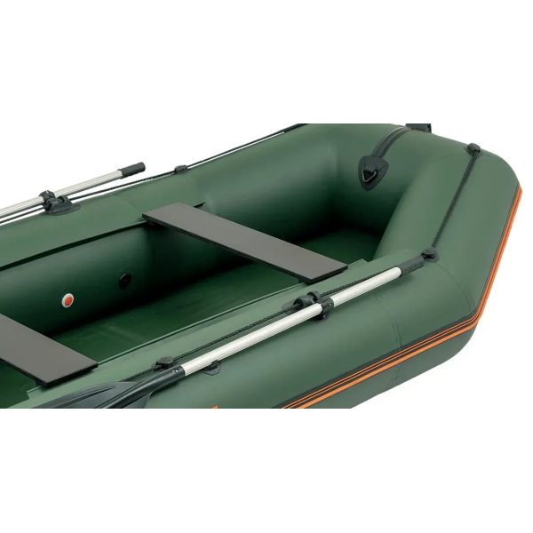 Kolibri KM-330 надувний моторний човен (Аir-deck) зелений Колібрі КМ-330