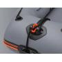Kolibri KM-360DSL надувний моторний човен (фанерний пайол) темно-сірий Колібрі КМ-360ДСЛ