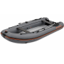 Kolibri KM-360DSL надувний моторний човен (алюмінієвий пайол) темно-сірий Колібрі КМ-360ДСЛ