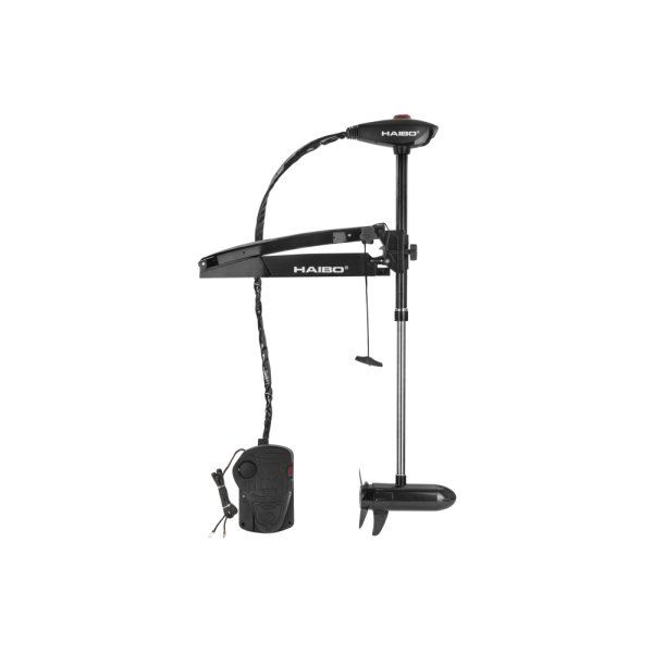 Haibo WFT 80DG електромотор для човна носовий Хайбо солона вода чорний