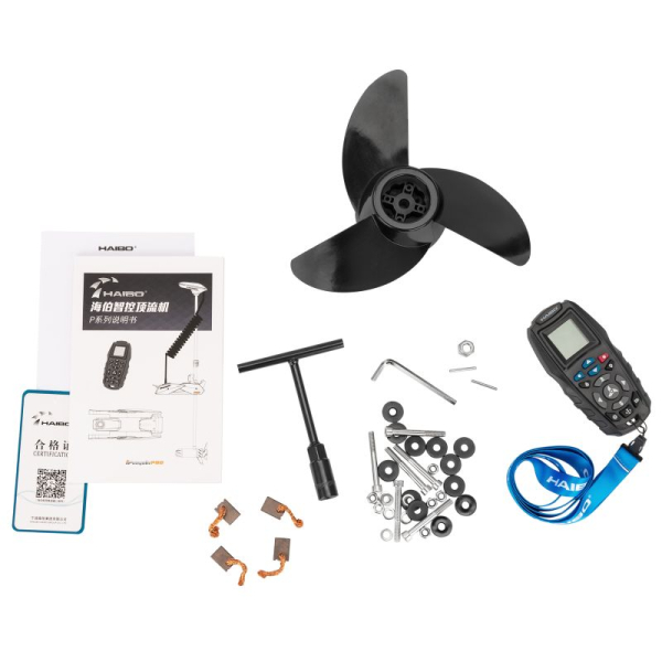 Haibo iPenguin P90 електромотор c GPS 24V дейдвуд 72