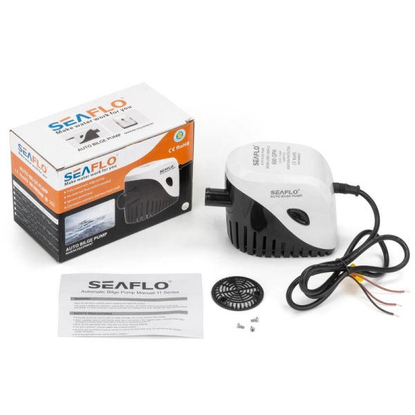 Помпа трюмна Seaflo SFBP1-G600-11 механічний автомат 12В 4А