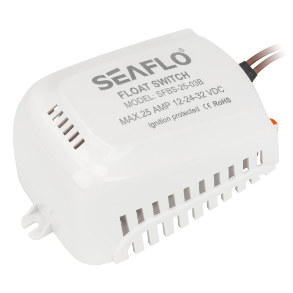 Поплавковий перемикач помпи Seaflo SFBS-25-03B з фільтром 25А