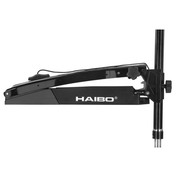 Haibo WFT 80DG електромотор для човна носовий Хайбо солона вода чорний