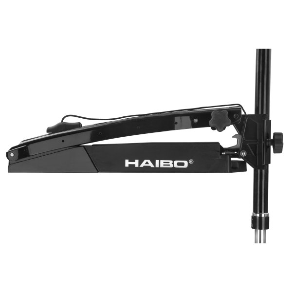 Човновий електромотор носовий Haibo WFT 80DG солона вода (black)
