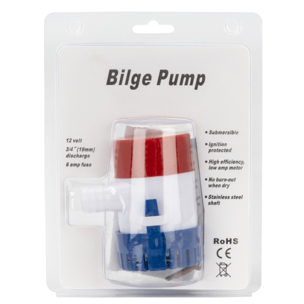 Помпа WWC 550 GPH 12V WW-07101