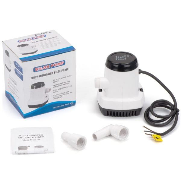 Помпа WWC 600 GPH 12V автомат WW-20117A