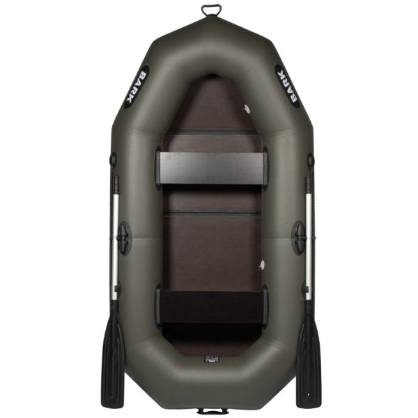 Bark B-240 надувная гребная двухместная лодка (слань-книжка, стационарные сиденья) Барк Б-240 Bark B-240 надувная гребная двухместная лодка (слань-книжка, стационарные сиденья) Барк Б-240